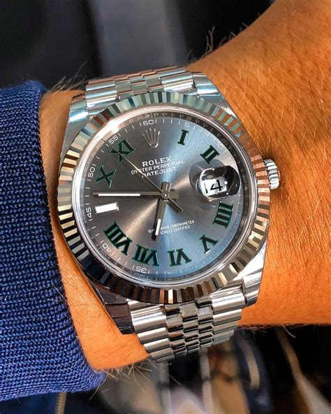 rolex datejust 41mm jubilee rhodium|Rolex Datejust 41mm jubilee wimbledon.